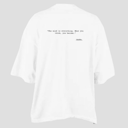 Positive Mindset Oversized Drop-Shoulder T-Shirt