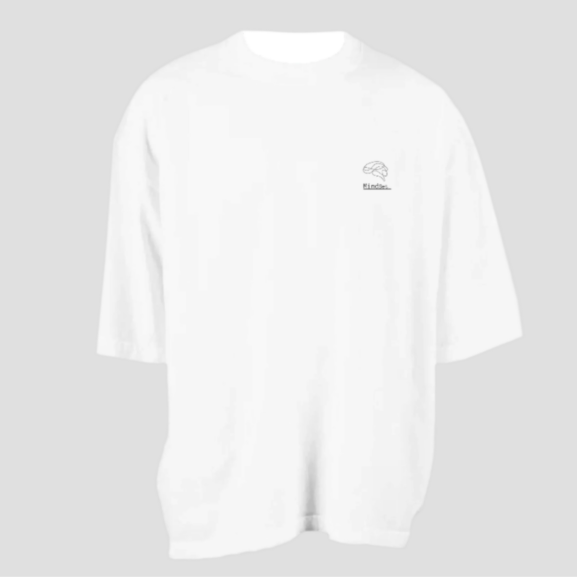 Positive Mindset Oversized Drop-Shoulder T-Shirt